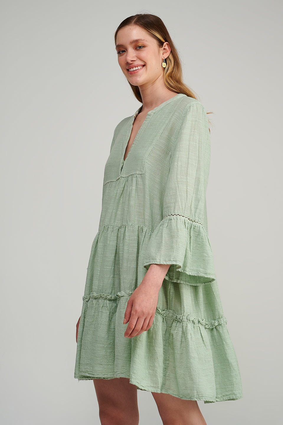 PEARL & CAVIAR OF GREECE - SAMPLE S/M  - S23P6009 COTTON LINEN TENCEL