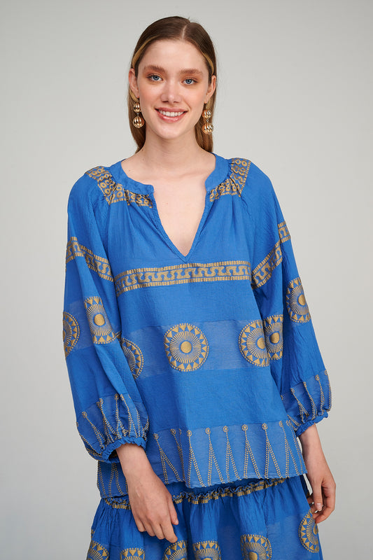 PEARL & CAVIAR OF GREECE - SAMPLE S/M  - S23P6012 COTTON BLEND