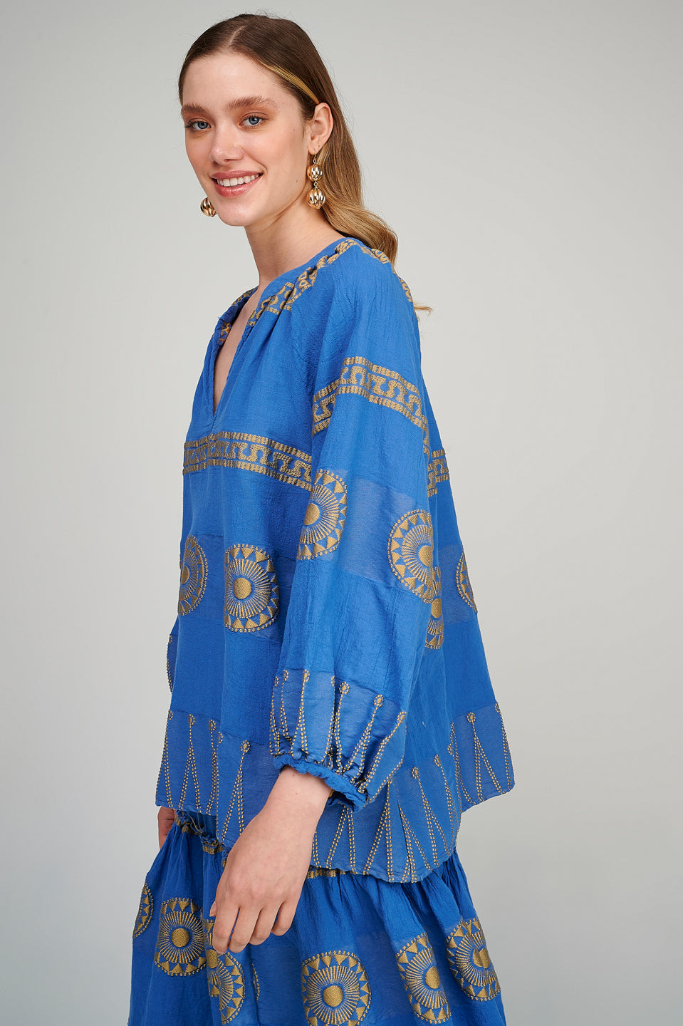 PEARL & CAVIAR OF GREECE - SAMPLE S/M  - S23P6012 COTTON BLEND