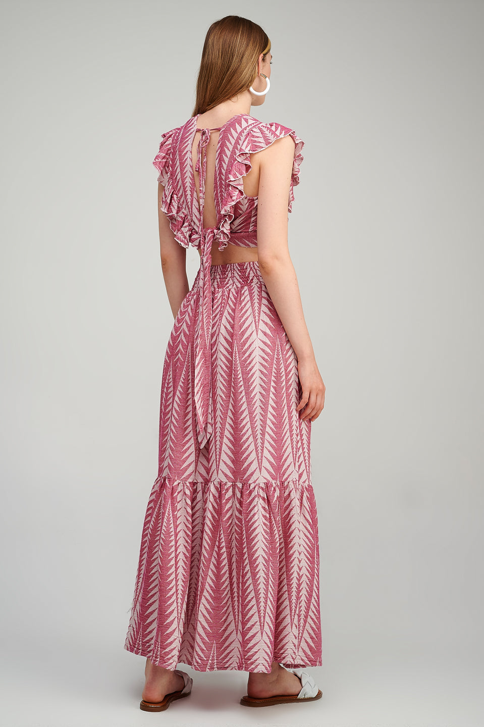 PEARL & CAVIAR OF GREECE - SAMPLE S/M - S23P6033 - SILK COTTON VISCOSE SKIRT ONLY