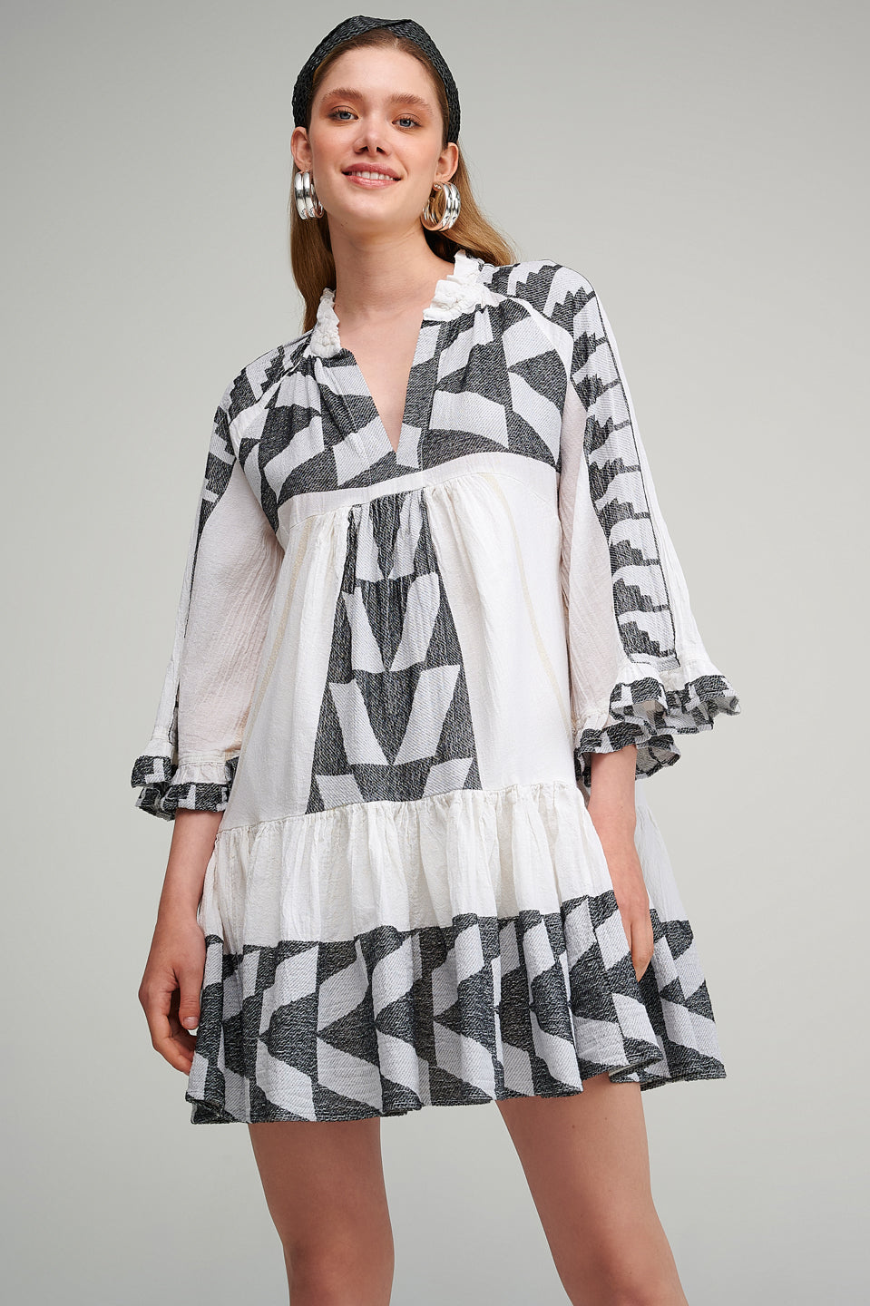 PEARL & CAVIAR OF GREECE - SAMPLE S/M  - S23P6041 COTTON LUREX