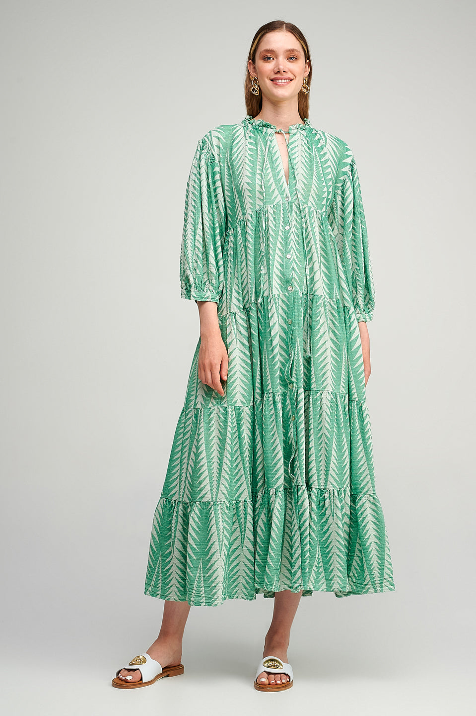 PEARL & CAVIAR OF GREECE - SAMPLE S/M - S23P6054 - SILK COTTON VISCOSE