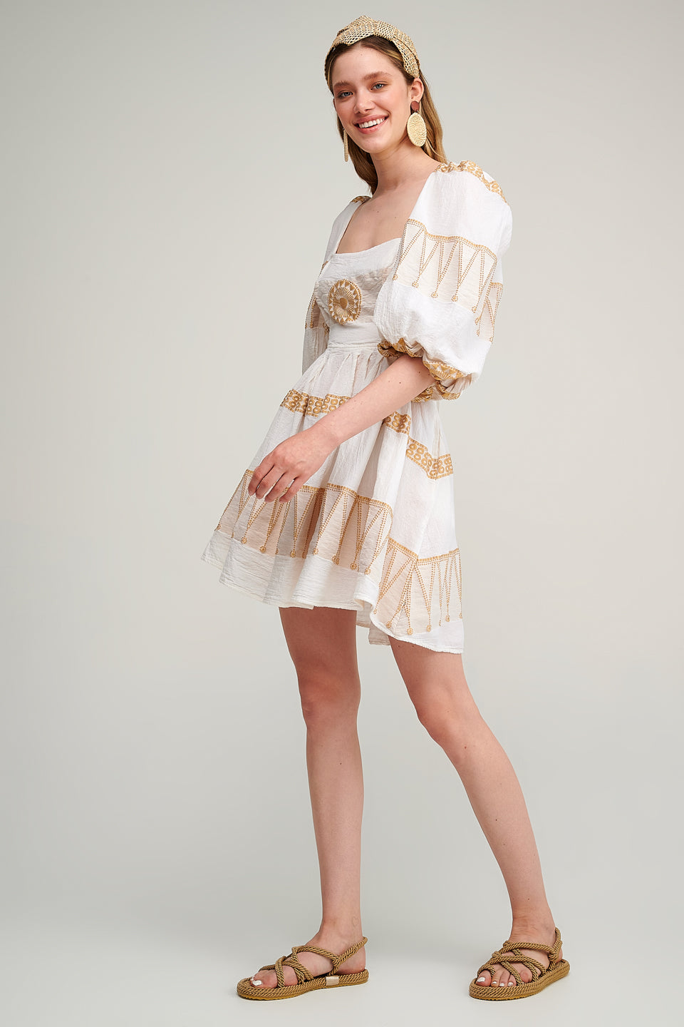 PEARL & CAVIAR OF GREECE - SAMPLE S/M  - S23P6085 COTTON BLEND