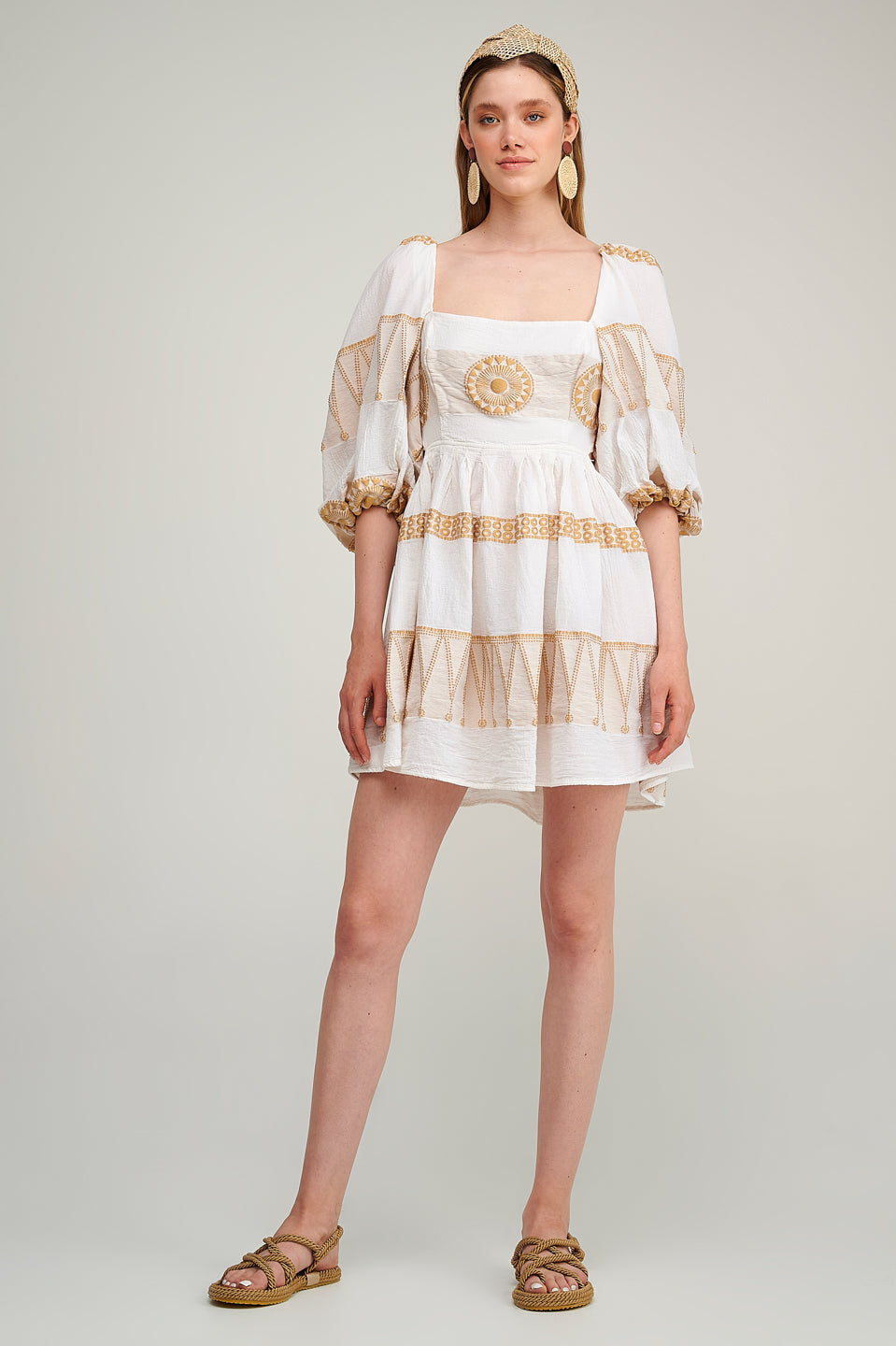 PEARL & CAVIAR OF GREECE - SAMPLE S/M  - S23P6085 COTTON BLEND