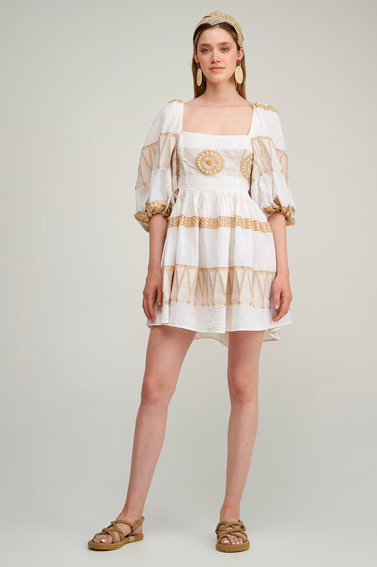 PEARL & CAVIAR OF GREECE - SAMPLE S/M  - S23P6085 COTTON BLEND