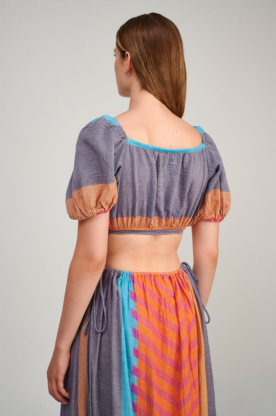 PEARL & CAVIAR OF GREECE - SAMPLE S/M - S23P6096 - CROP TOP ONLY