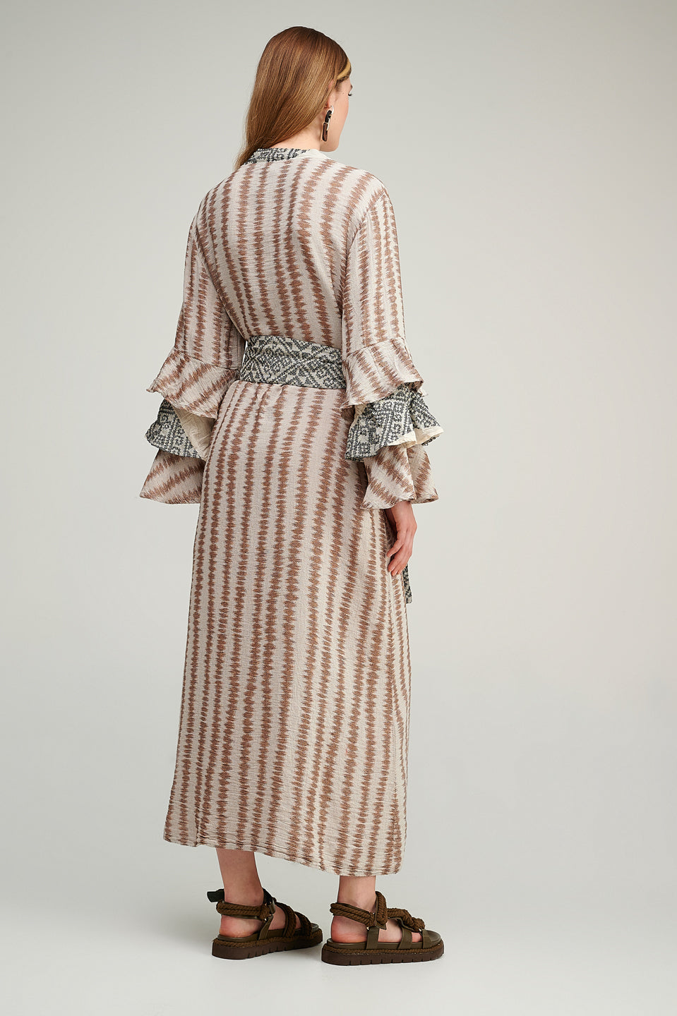 PEARL & CAVIAR OF GREECE - SAMPLE S/M  - S23P6123 100% COTTON KIMONO