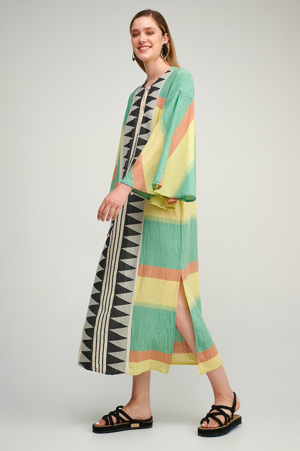 PEARL & CAVIAR OF GREECE -  SAMPLE S/M - S23P6135 100% COTTON