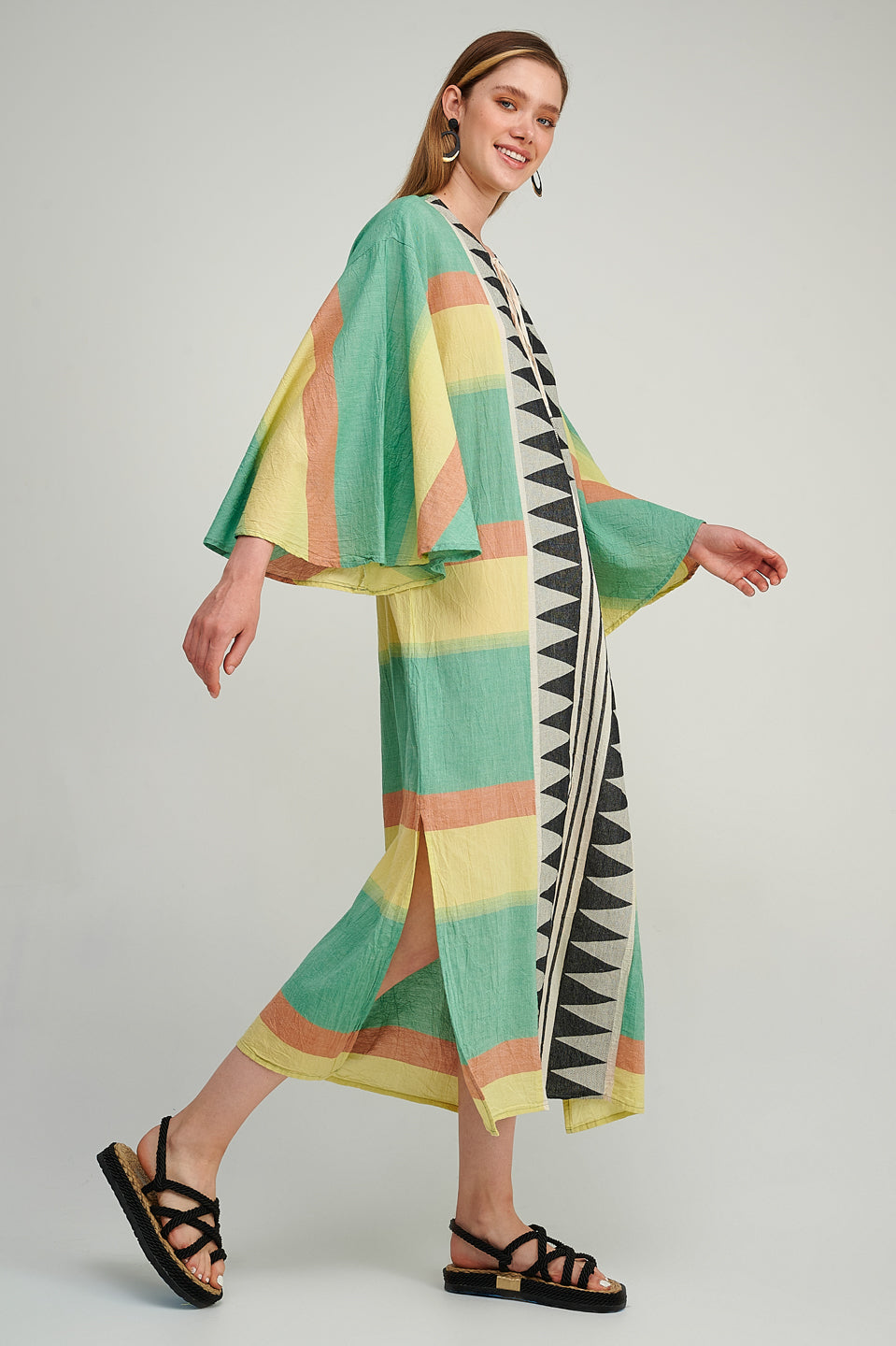 PEARL & CAVIAR OF GREECE -  SAMPLE S/M - S23P6135 100% COTTON