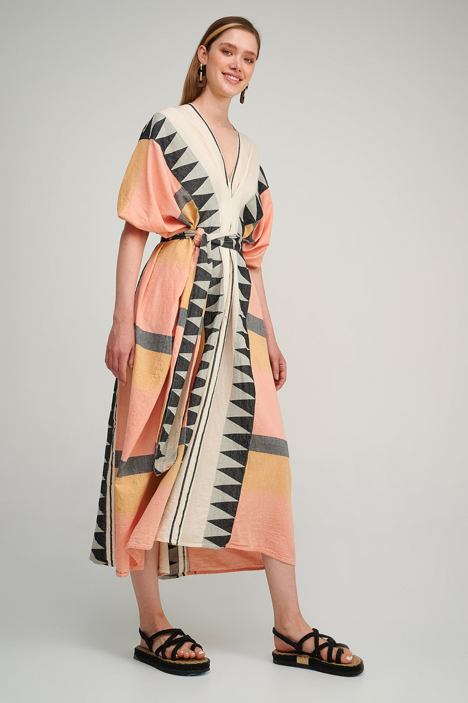 PEARL & CAVIAR OF GREECE - SAMPLE O/S - S23P6137 - 100% COTTON