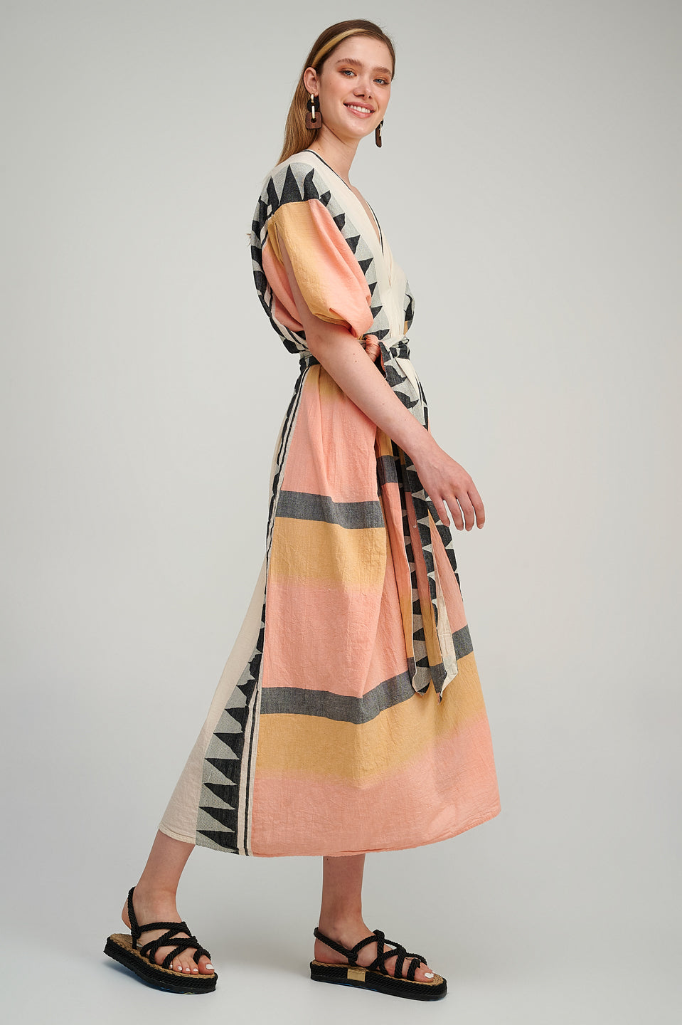 PEARL & CAVIAR OF GREECE - SAMPLE O/S - S23P6137 - 100% COTTON