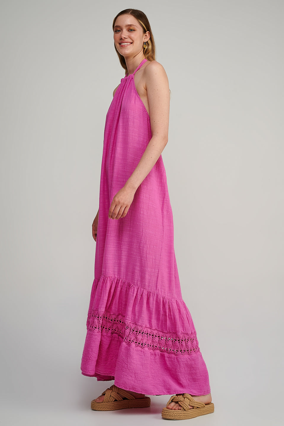 PEARL & CAVIAR OF GREECE - SAMPLE S/M  - S23P6173 LINEN COTTON TENCEL