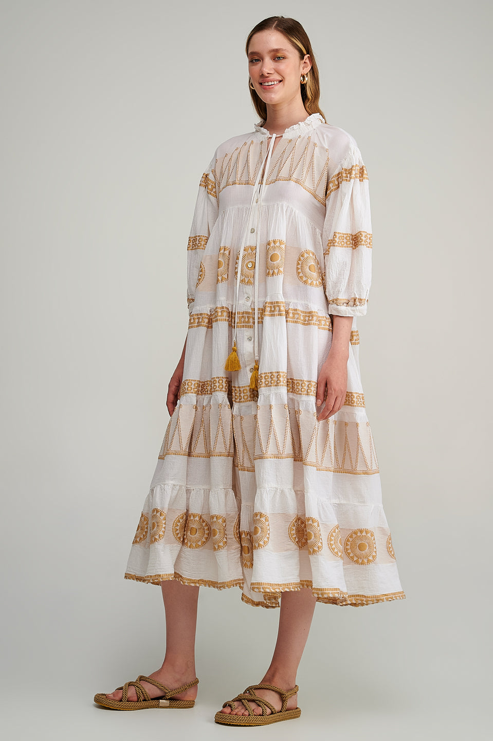 PEARL & CAVIAR OF GREECE - SAMPLE S/M  - S23P6176 COTTON BLEND