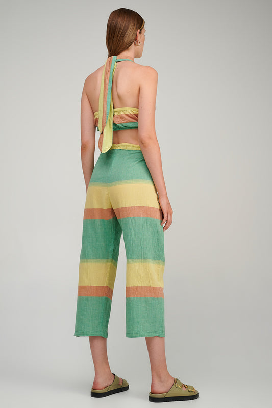 PEARL & CAVIAR OF GREECE - SAMPLE S/M - S23P6209 - 100% COTTON PANT