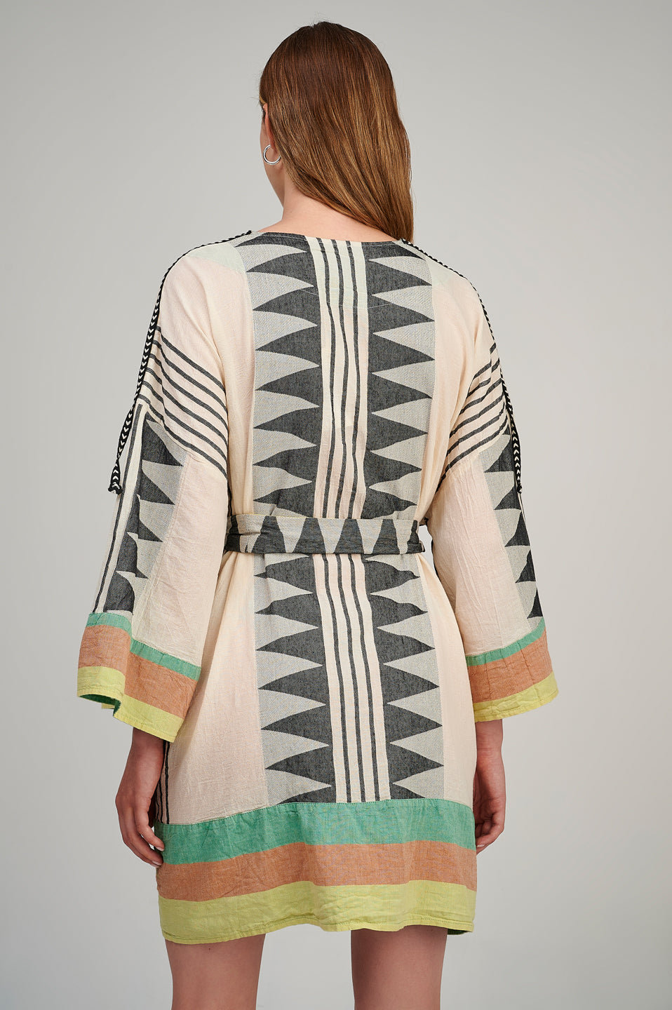 PEARL & CAVIAR OF GREECE - SAMPLE S/M - S23P6232 - 100% COTTON KIMONO