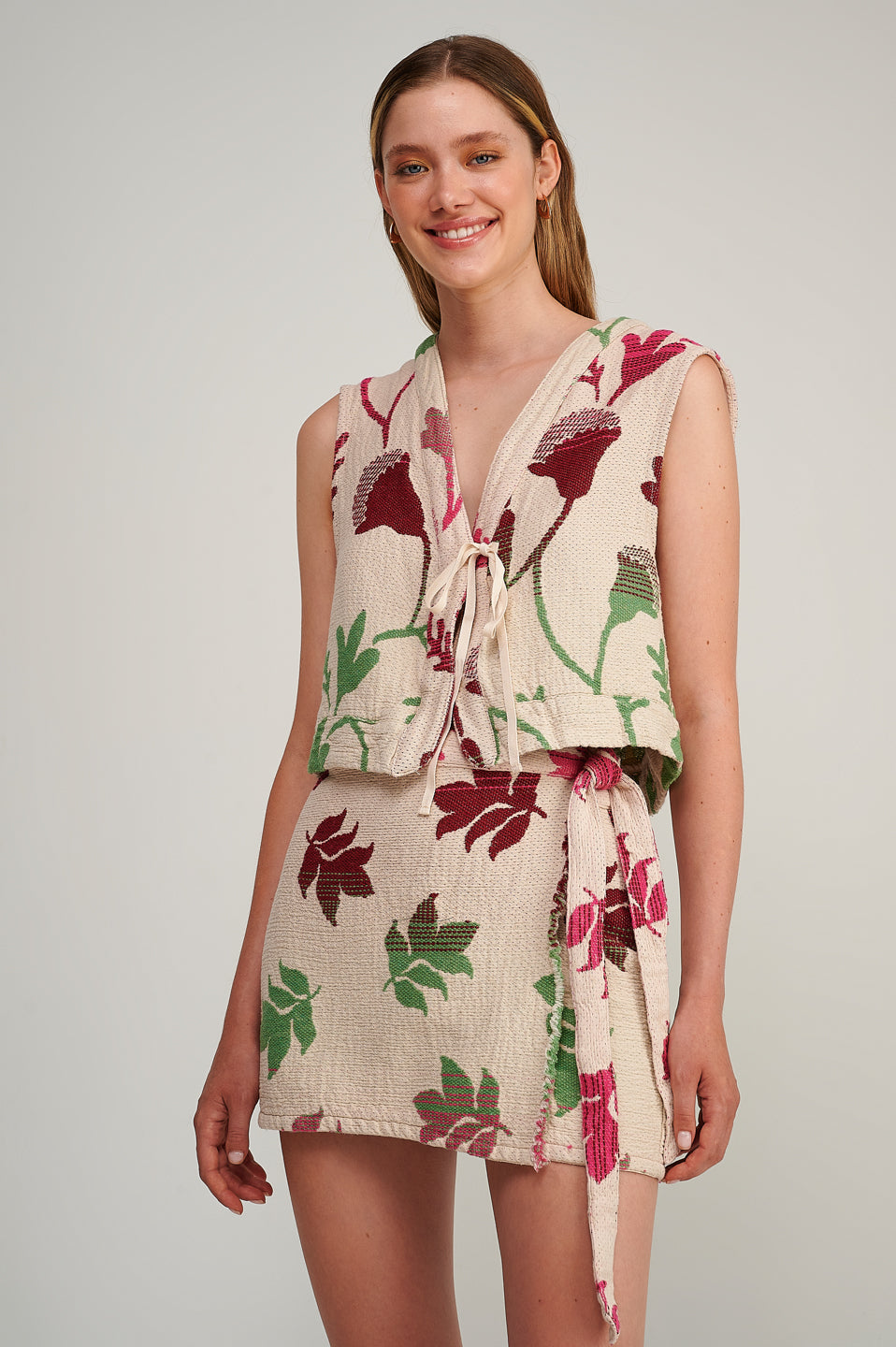 PEARL & CAVIAR OF GREECE - SAMPLE S/M  - S23P6265 100% COTTON VEST