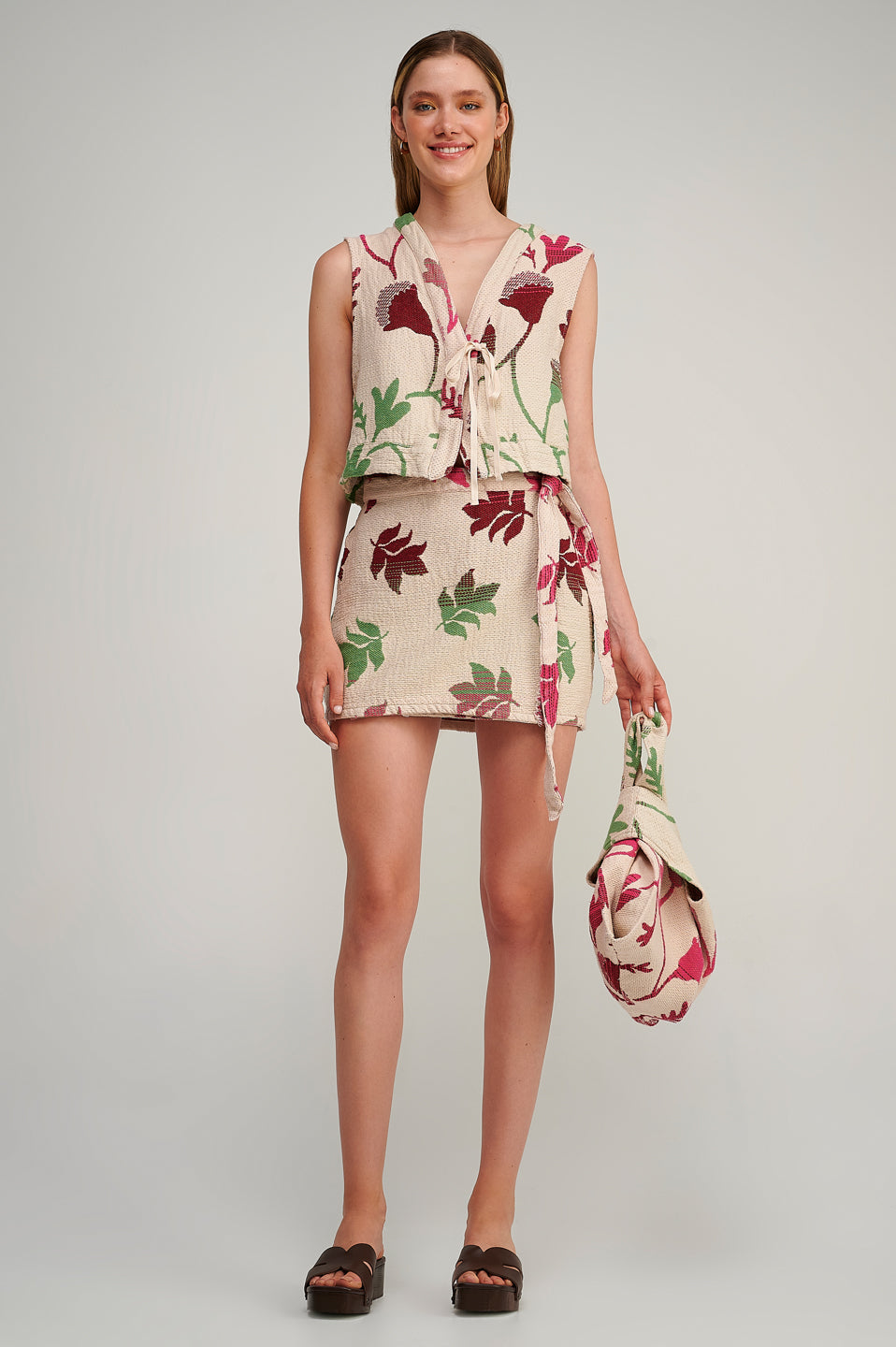 PEARL & CAVIAR OF GREECE - SAMPLE S/M  - S23P6265 100% COTTON VEST