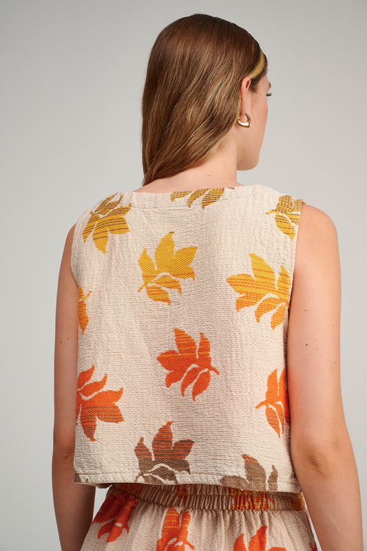 PEARL & CAVIAR OF GREECE - SAMPLE S/M - S23P6272 - 100% COTTON - TOP