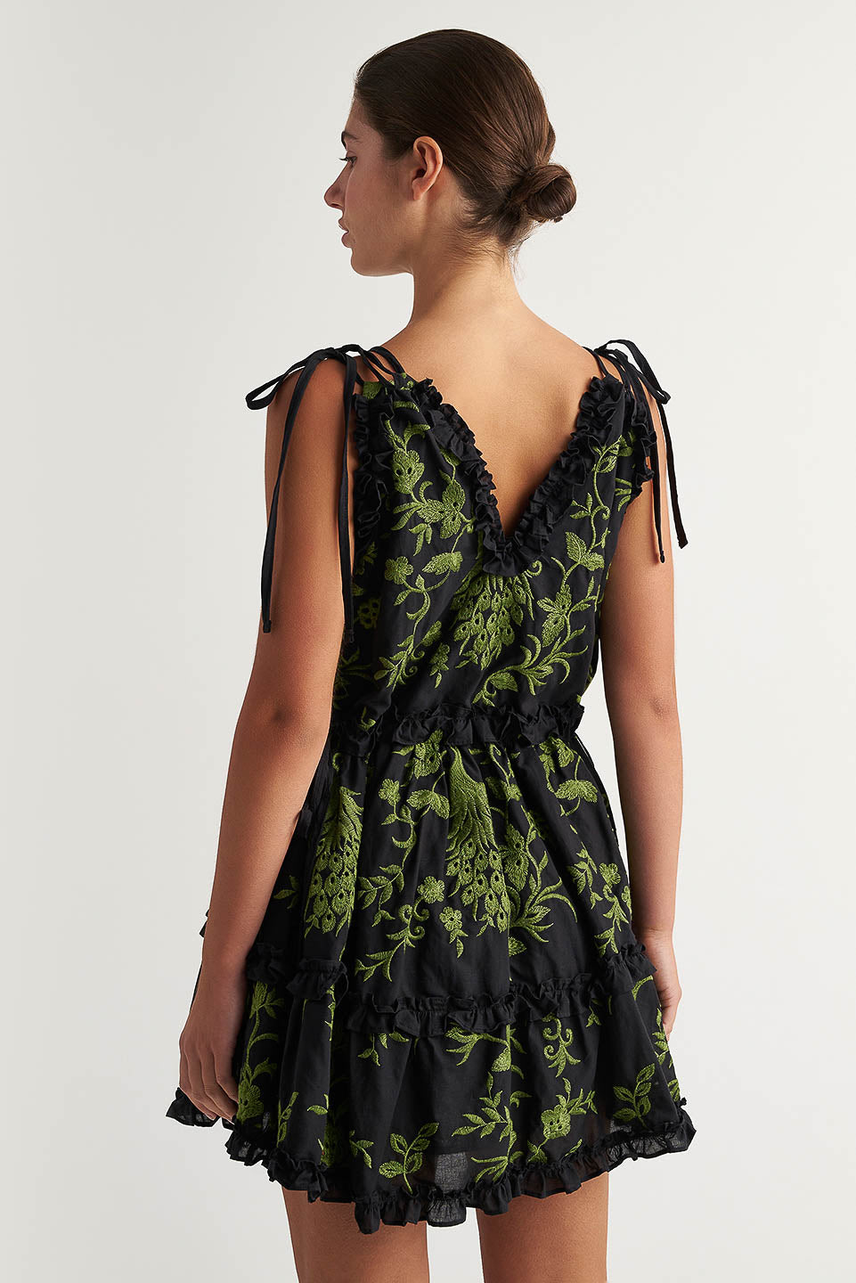 PEARL & CAVIAR OF GREECE - SAMPLE S/M - S24P5000 - COTTON BLEND EMBROIDERED