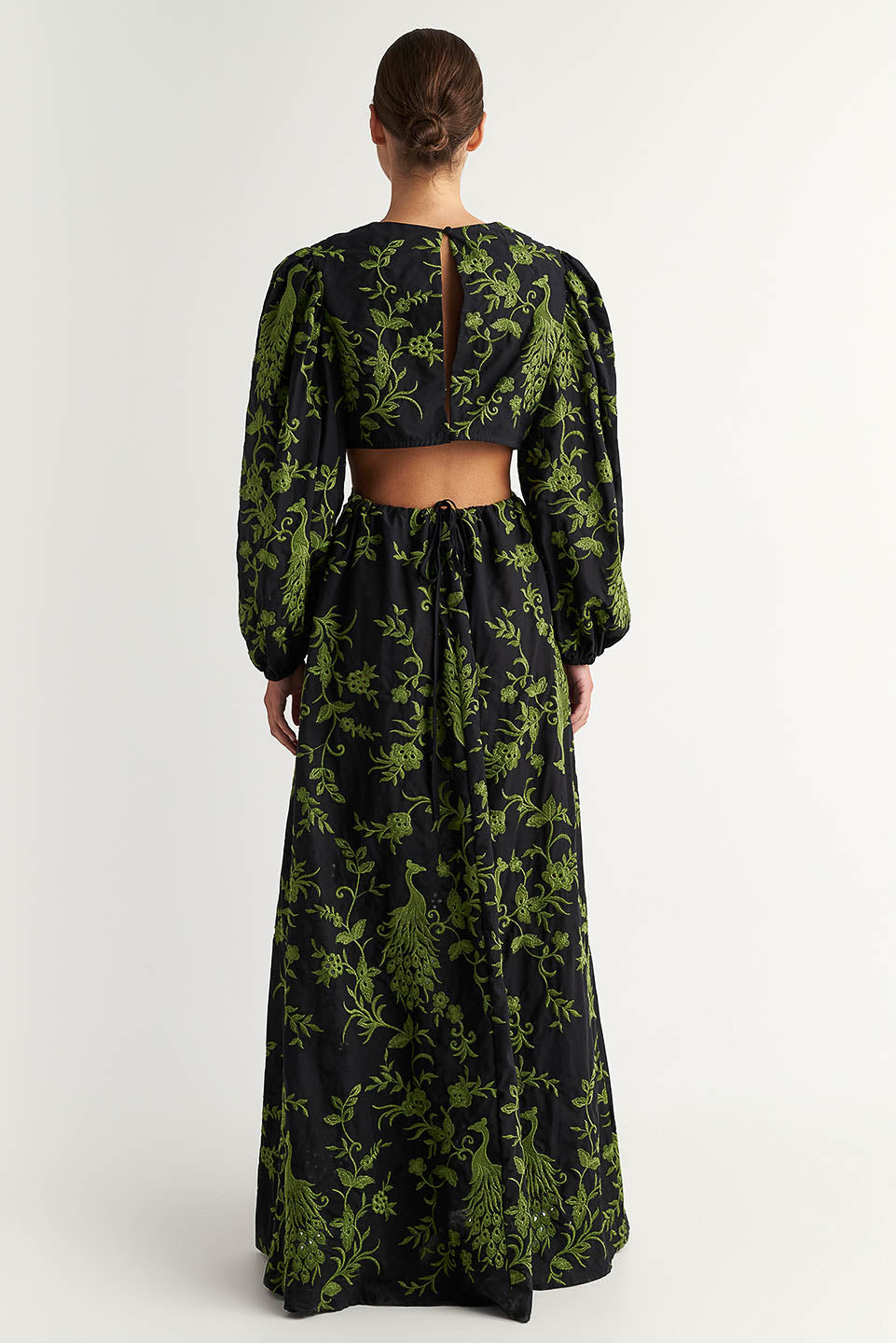 PEARL & CAVIAR OF GREECE - SAMPLE S/M - S24P5001 - COTTON BLEND EMBROIDERED