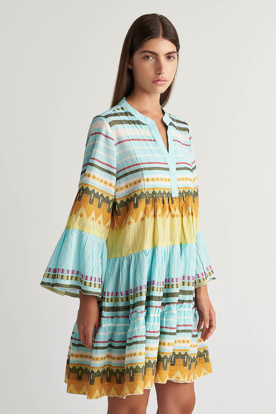 PEARL & CAVIAR OF GREECE - SAMPLE S/M -S24P5010 - 100% COTTON