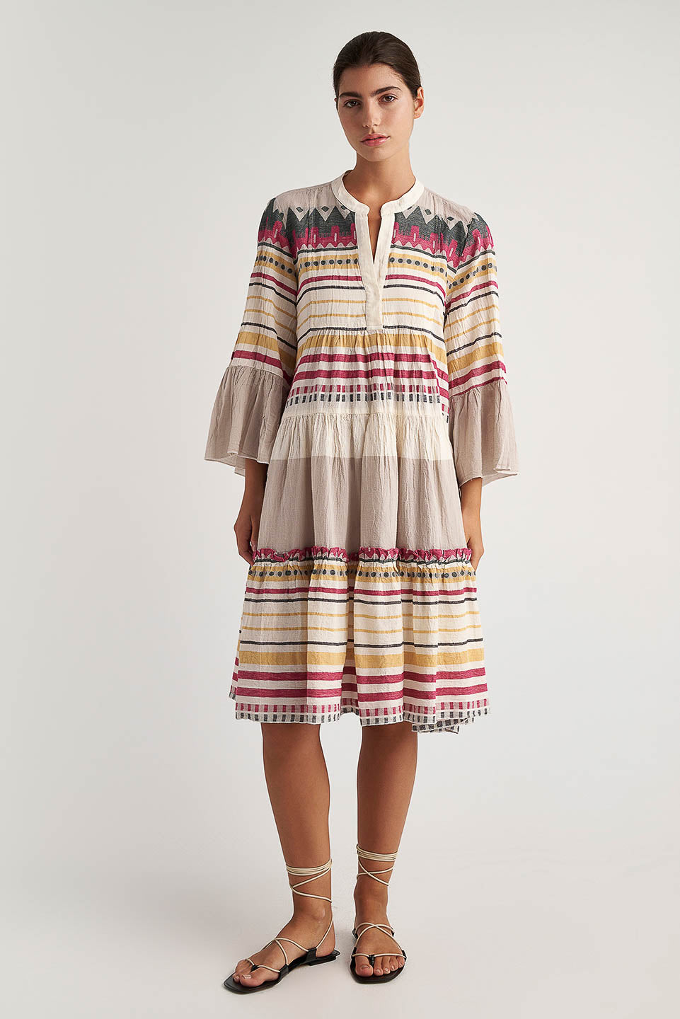 PEARL & CAVIAR OF GREECE - SAMPLE S/M -S24P5011 - 100% COTTON