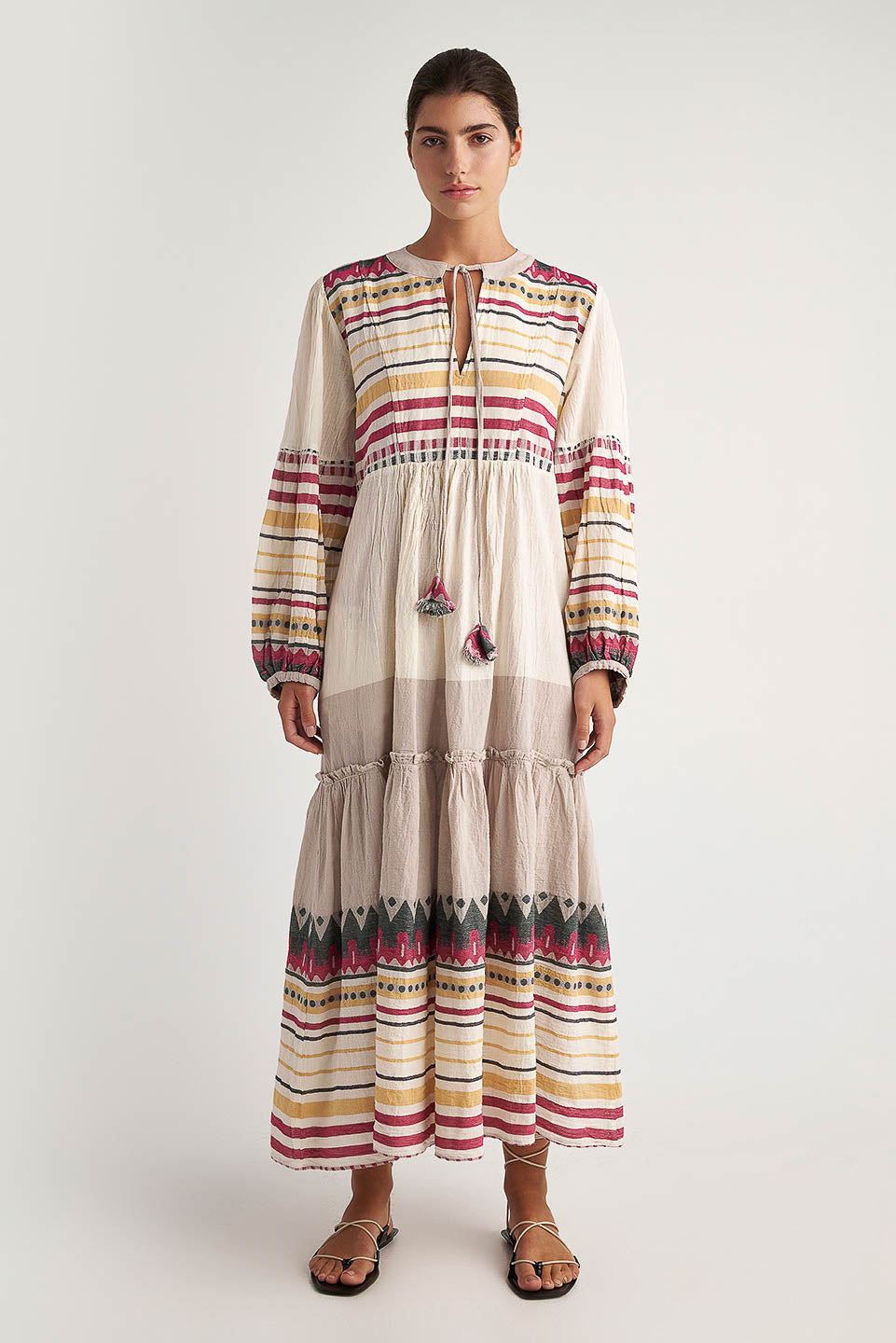 PEARL & CAVIAR OF GREECE - SAMPLE S/M -S24P5012 - 100% COTTON