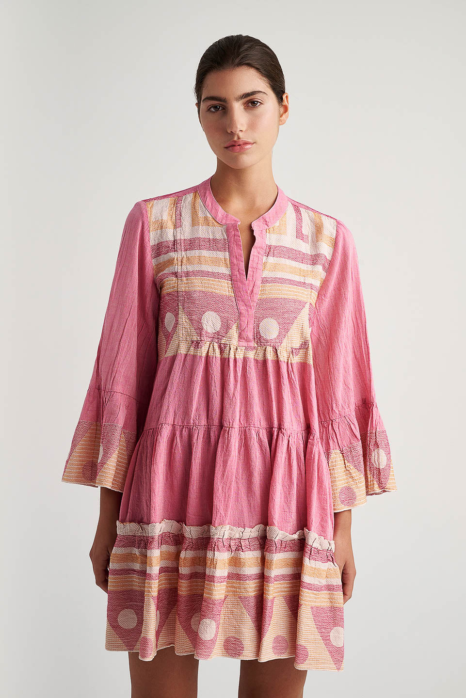 PEARL & CAVIAR OF GREECE - SAMPLE S/M -S24P5019 - 100% COTTON