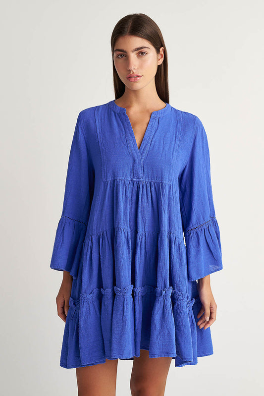 PEARL & CAVIAR OF GREECE - SAMPLE S/M -S24P5031 - LINEN COTTON VISCOSE