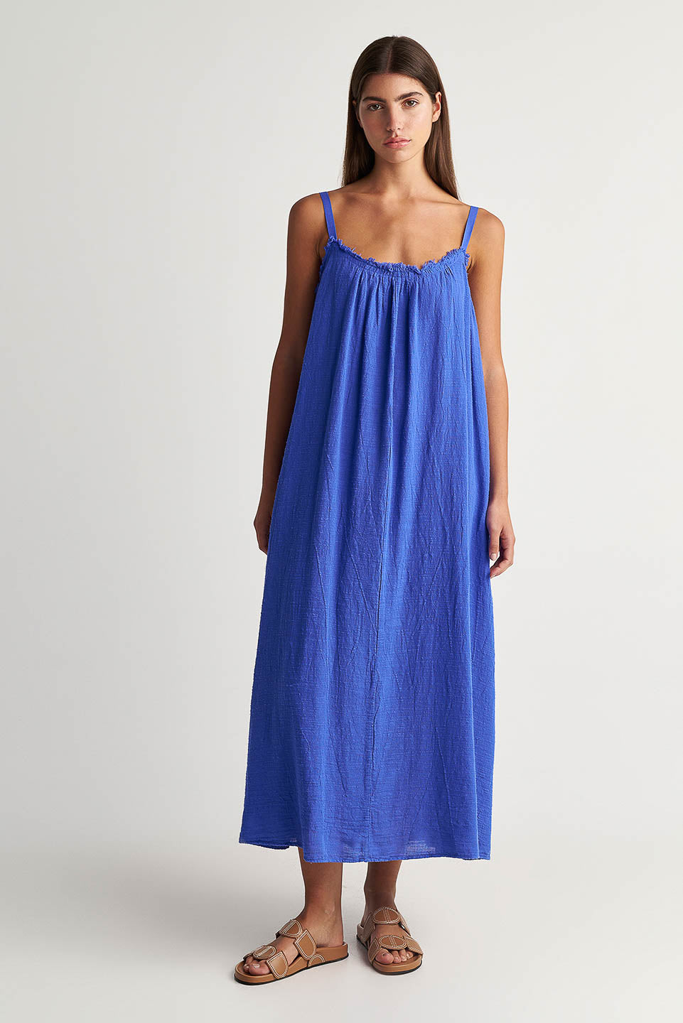 PEARL & CAVIAR OF GREECE - SAMPLE S/M -S24P5033 - LINEN COTTON VISCOSE