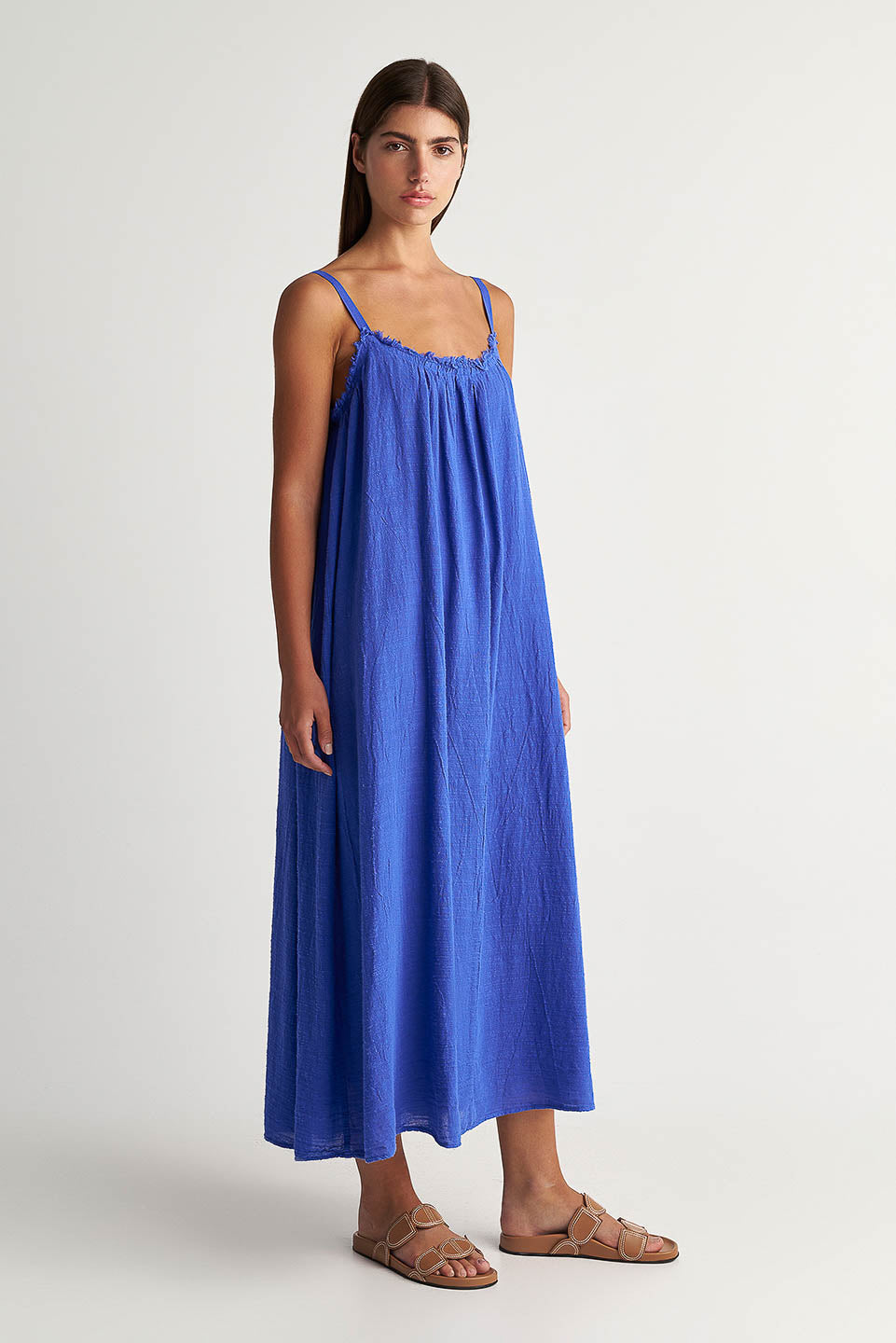 PEARL & CAVIAR OF GREECE - SAMPLE S/M -S24P5033 - LINEN COTTON VISCOSE