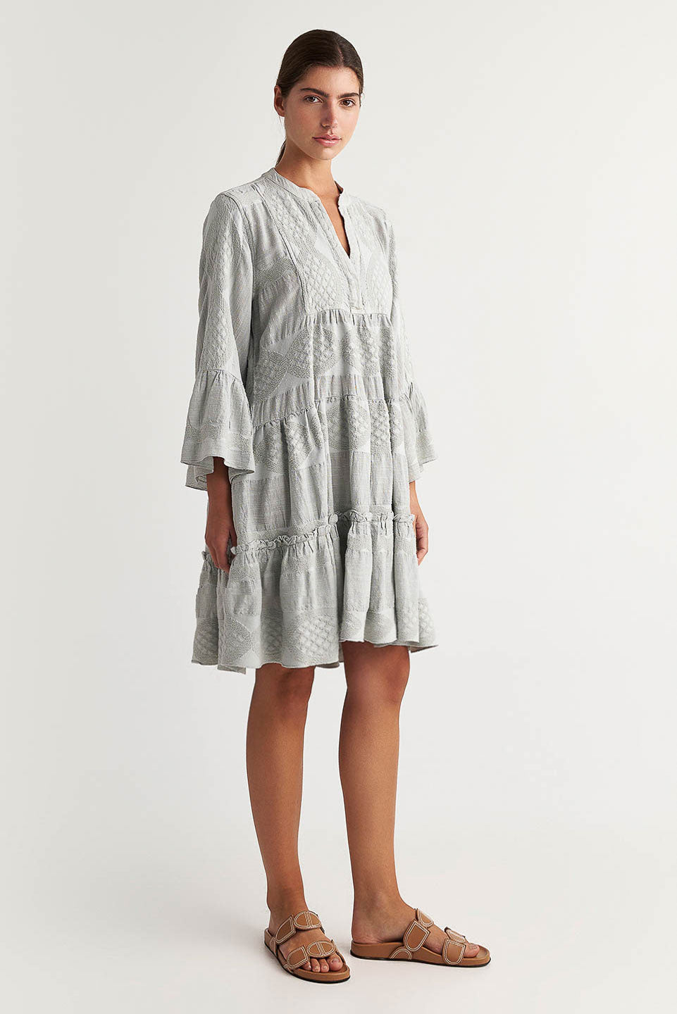 PEARL & CAVIAR OF GREECE - SAMPLE S/M - S24P5034 - LINEN/COTTON/TENCEL