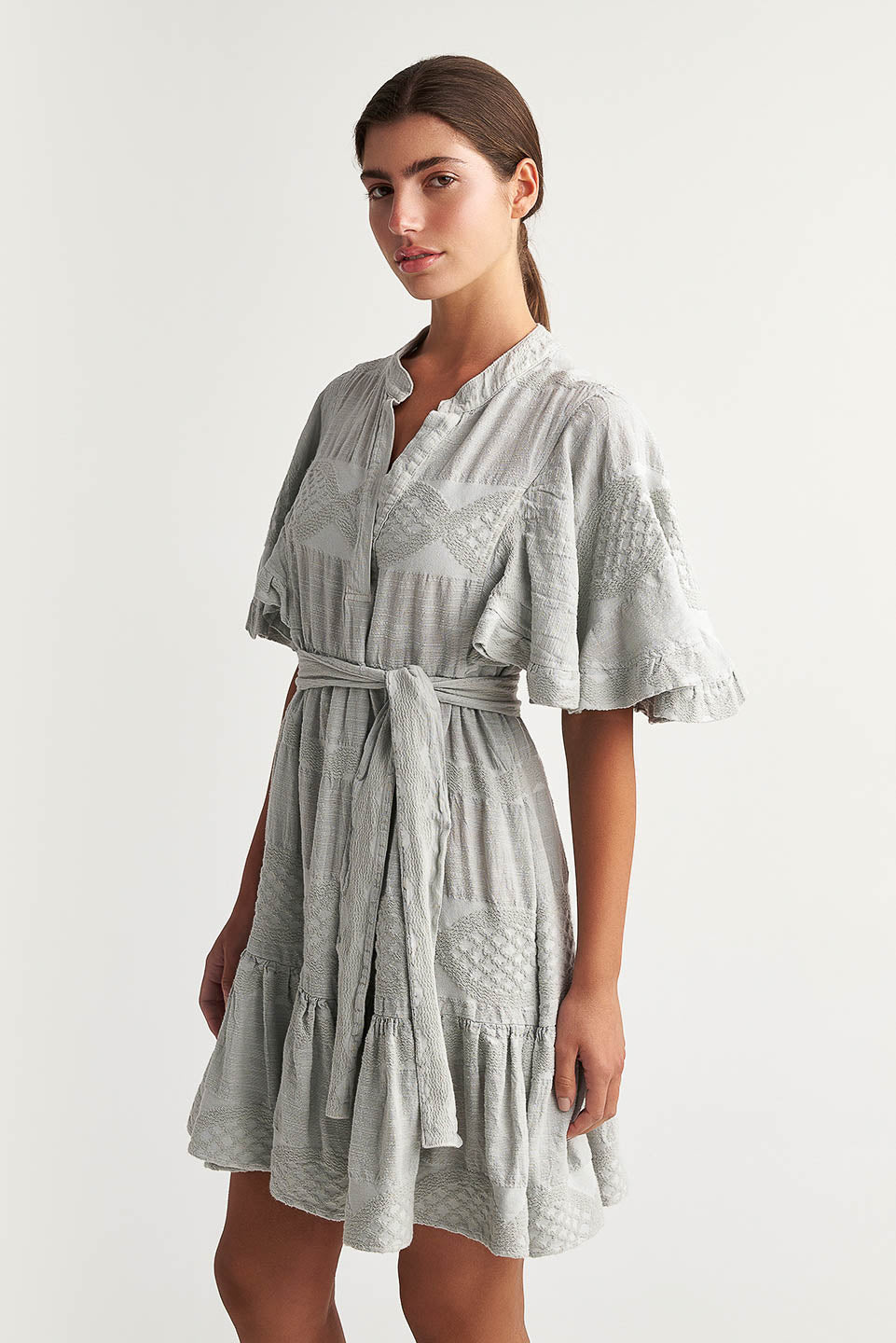 PEARL & CAVIAR OF GREECE - SAMPLE S/M - S24P5035 - LINEN/COTTON/TENCEL