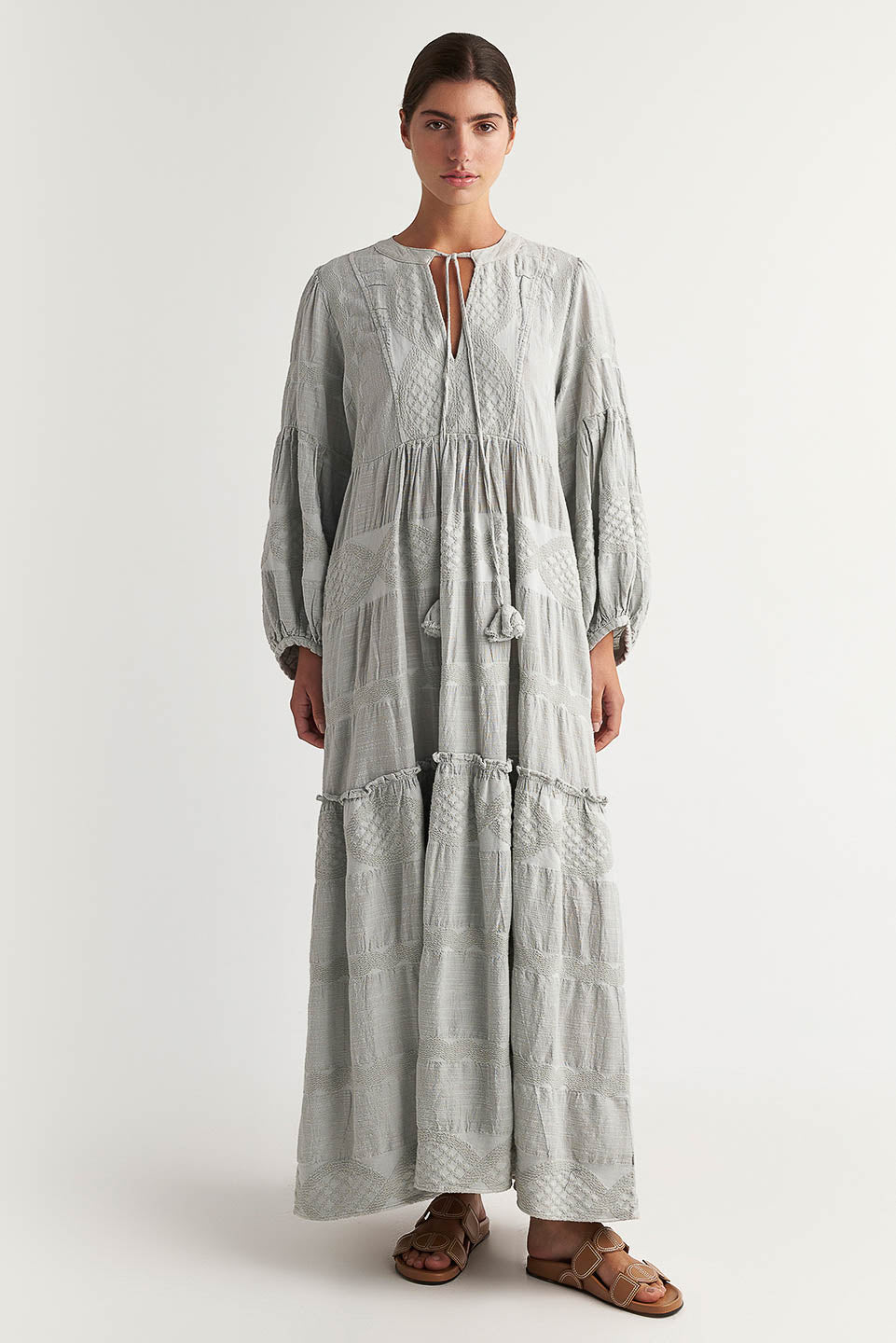 PEARL & CAVIAR OF GREECE - SAMPLE S/M - S24P5036 - LINEN/COTTON/TENCEL