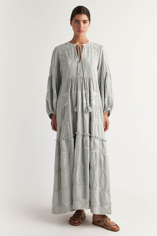 PEARL & CAVIAR OF GREECE - SAMPLE S/M - S24P5036 - LINEN/COTTON/TENCEL