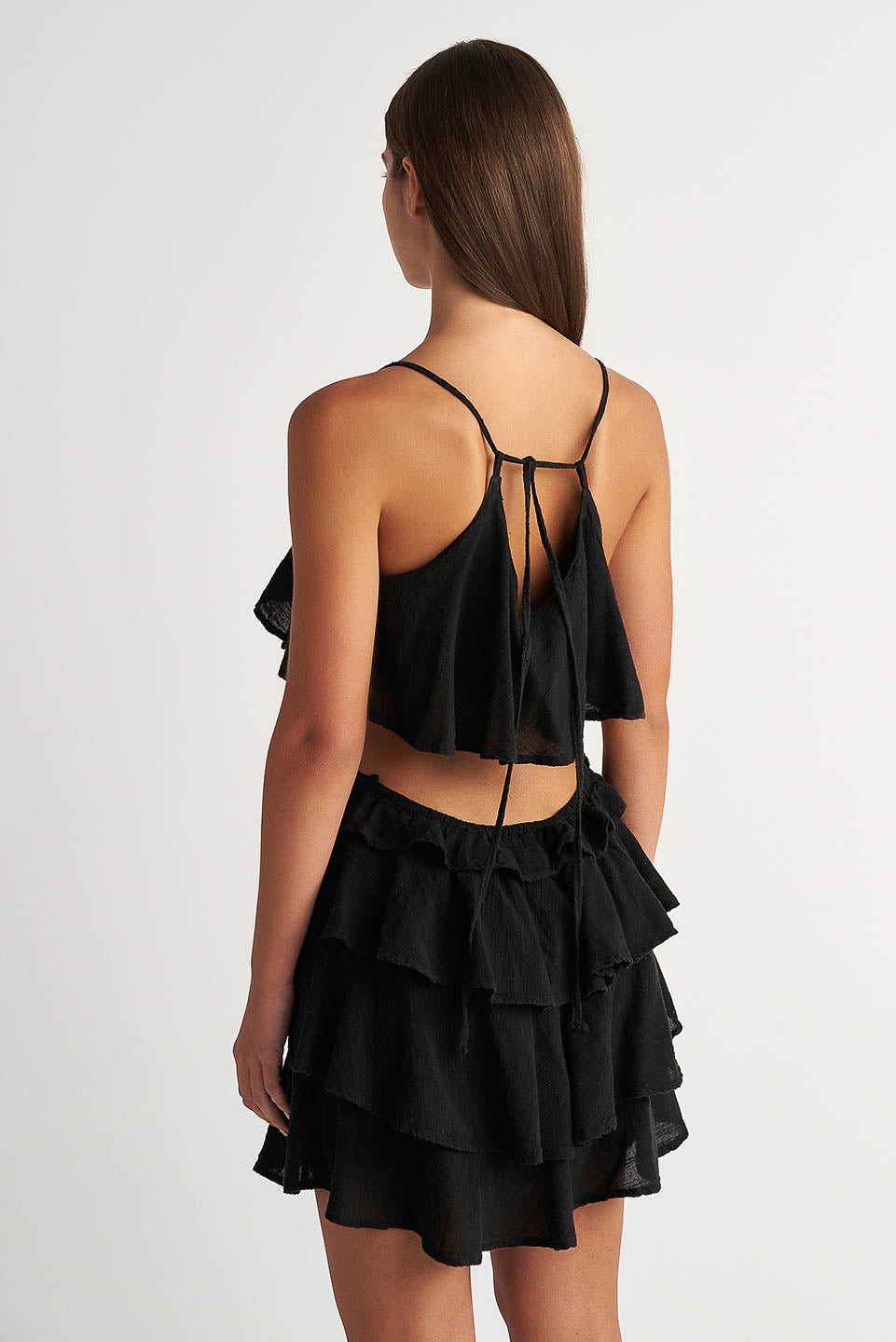 PEARL & CAVIAR OF GREECE - SAMPLE S/M -S24P5043 - LINEN COTTON VISCOSE