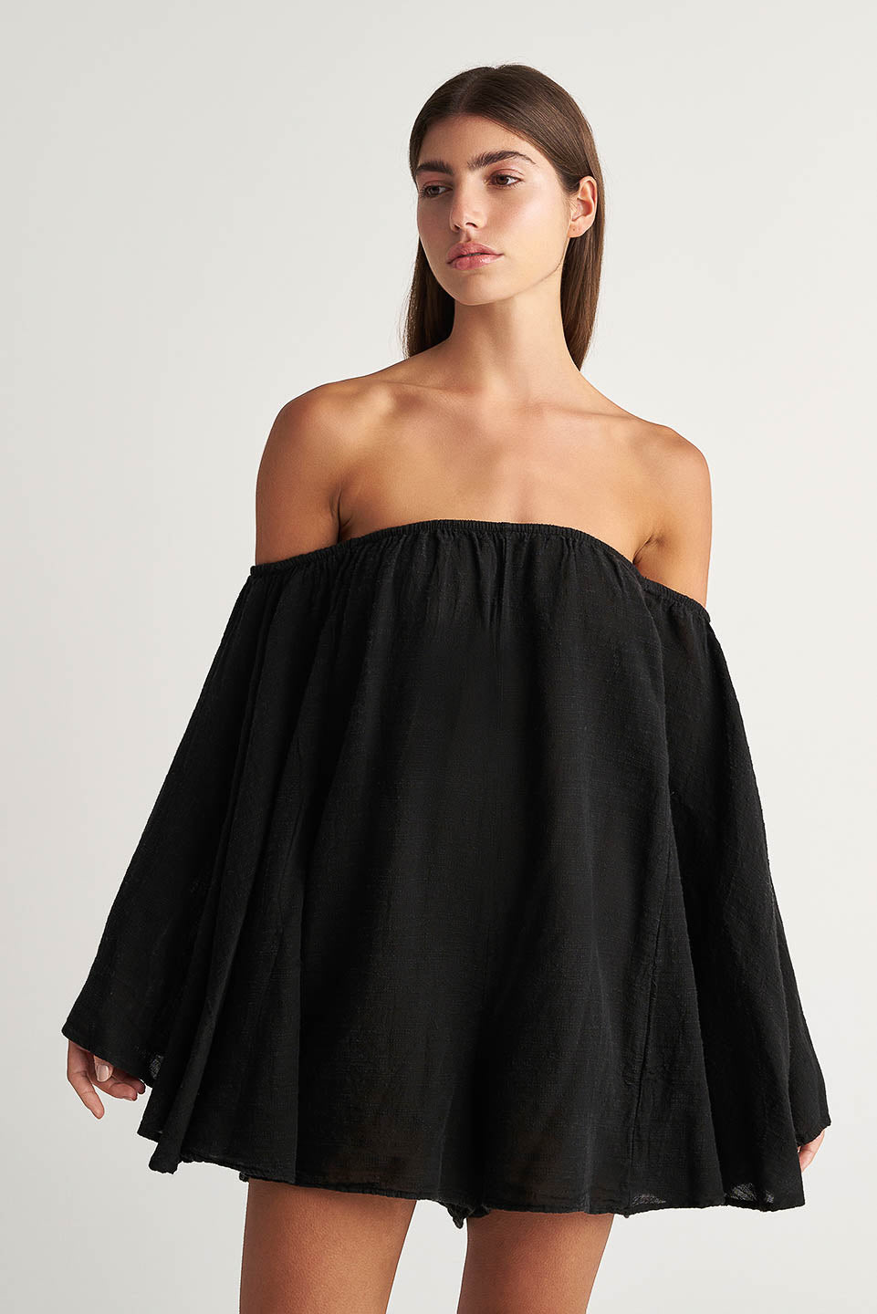 PEARL & CAVIAR OF GREECE - SAMPLE S/M -S24P5045 - LINEN COTTON VISCOSE