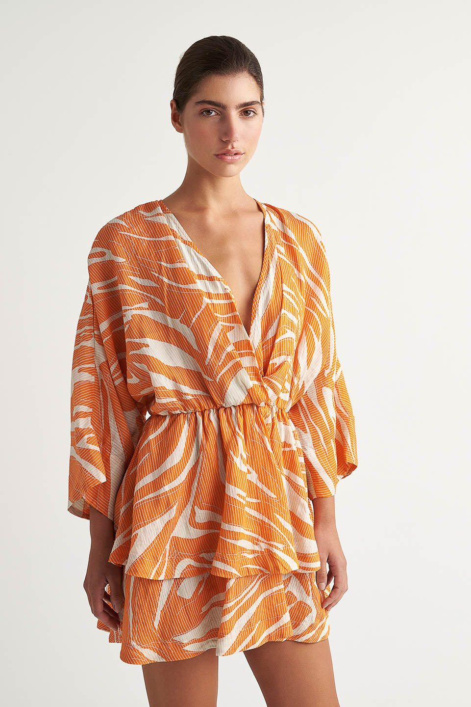 PEARL & CAVIAR OF GREECE - SAMPLE S/M - S24P5052 - 100% RAMIE