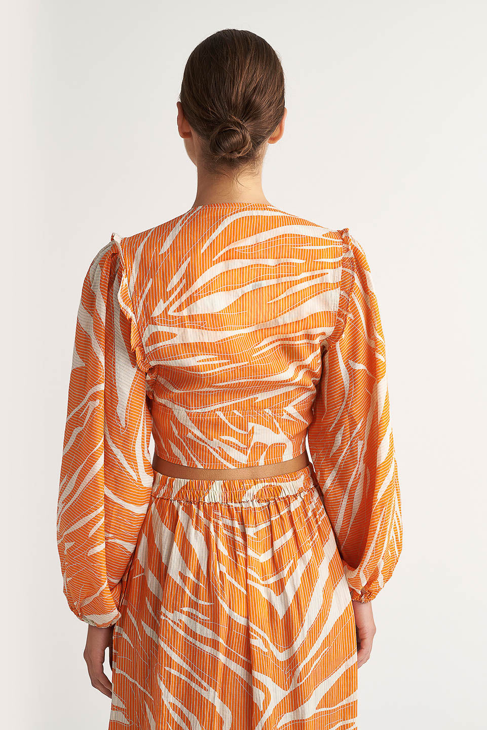 PEARL & CAVIAR OF GREECE - SAMPLE S/M - S24P5055 - 100% RAMIE - TOP ONLY