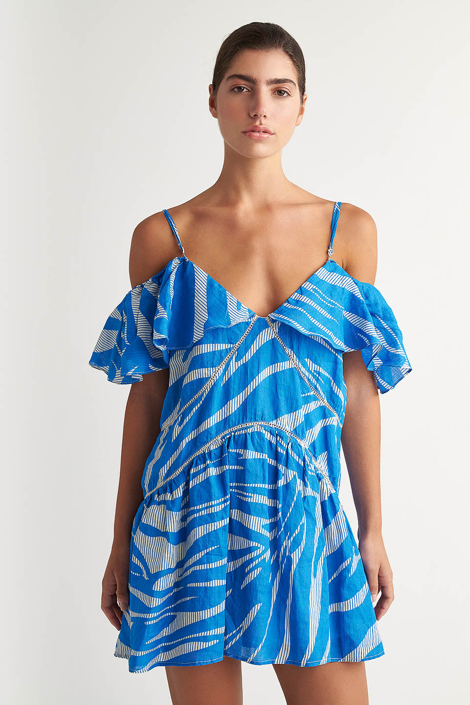 PEARL & CAVIAR OF GREECE - SAMPLE S/M - S24P5056 - 100% RAMIE