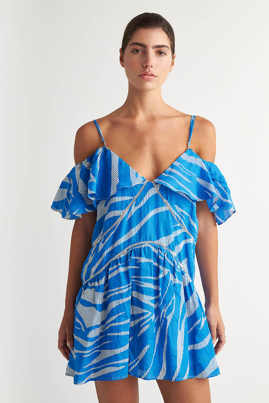 PEARL & CAVIAR OF GREECE - SAMPLE S/M - S24P5056 - 100% RAMIE