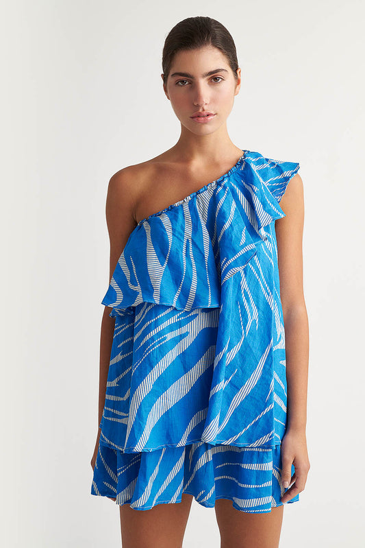 PEARL & CAVIAR OF GREECE - SAMPLE S/M - S24P5057 - 100% RAMIE