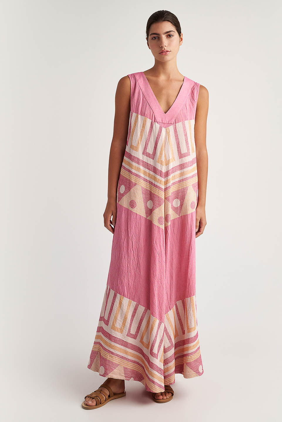 PEARL & CAVIAR OF GREECE - SAMPLE S/M -S24P5061 - 100% COTTON