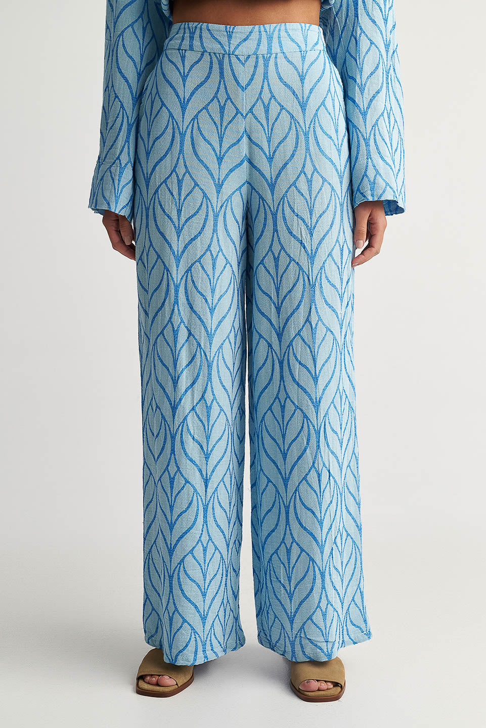 PEARL & CAVIAR OF GREECE - SAMPLE S/M -S24P5062 - COTTON/VISCOSE - PANT ONLY