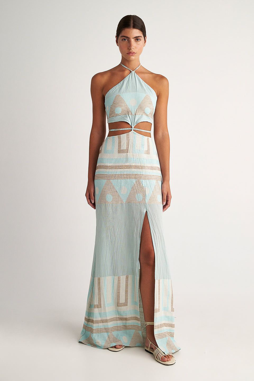 PEARL & CAVIAR OF GREECE - SAMPLE S/M -S24P5063- 100% COTTON