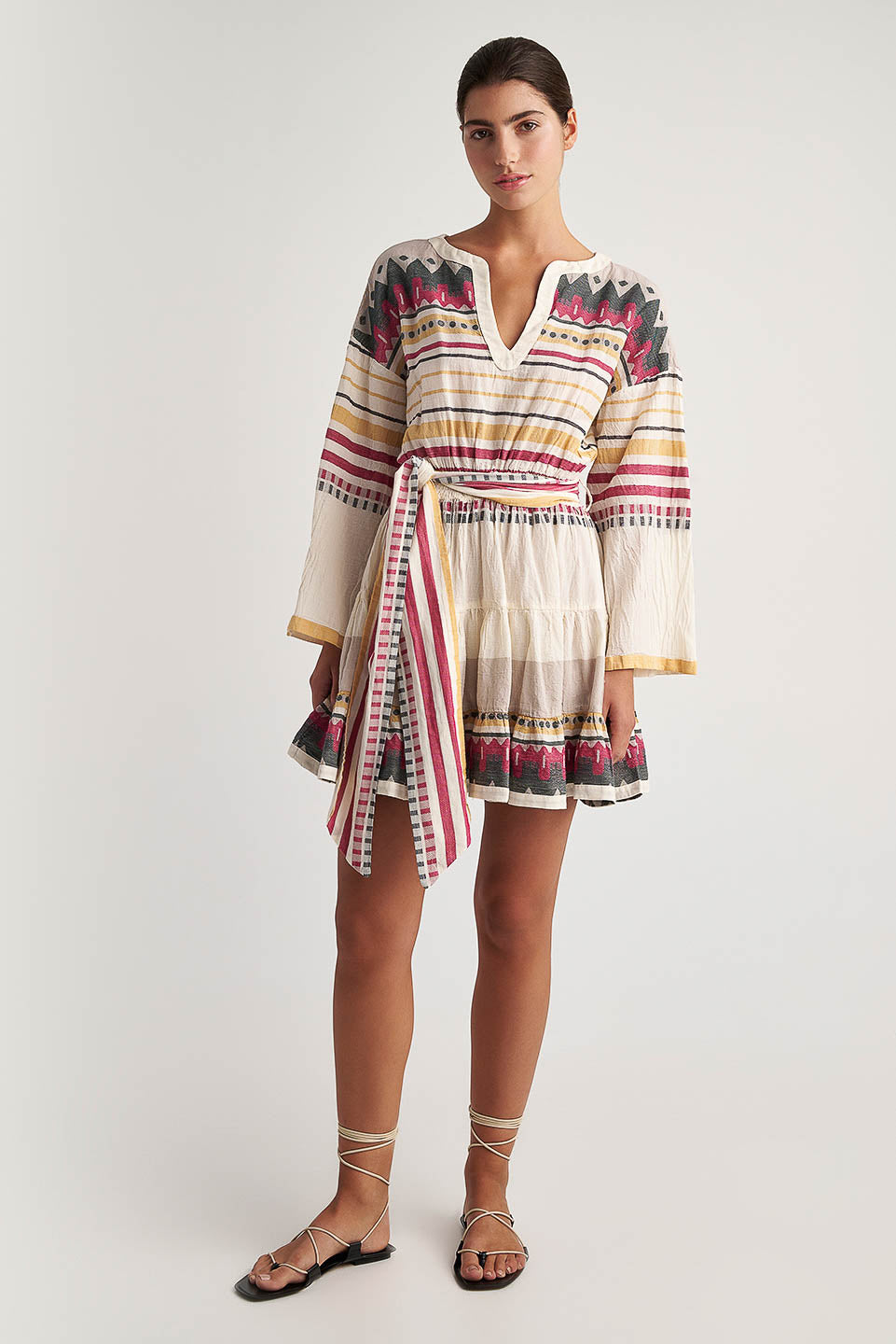 PEARL & CAVIAR OF GREECE - SAMPLE S/M -S24P5064 - 100% COTTON