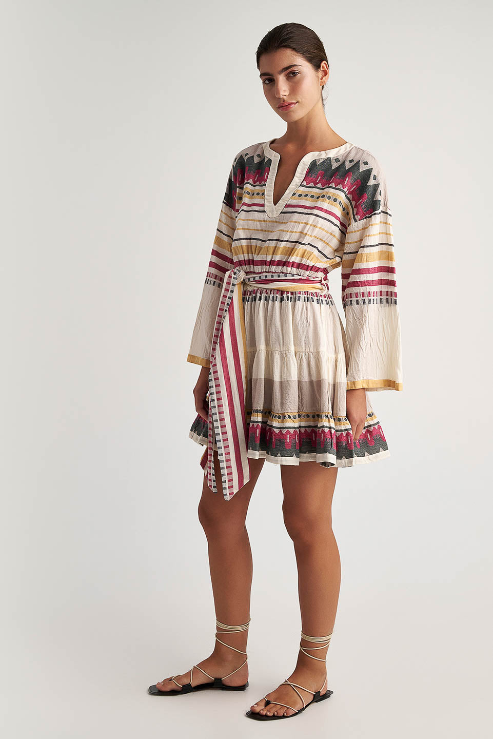 PEARL & CAVIAR OF GREECE - SAMPLE S/M -S24P5064 - 100% COTTON