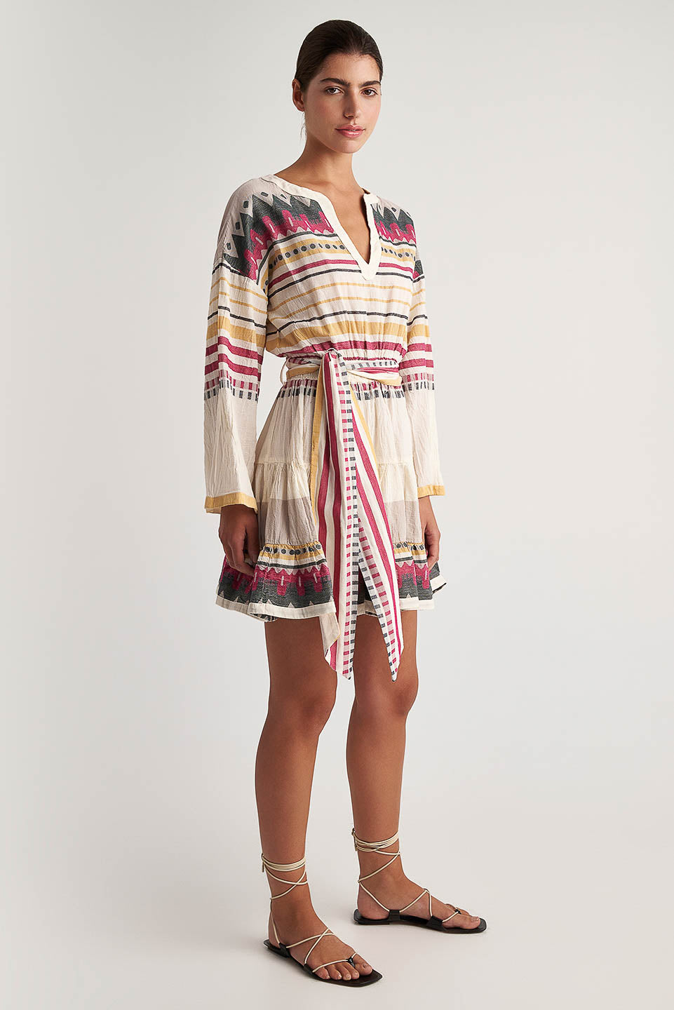 PEARL & CAVIAR OF GREECE - SAMPLE S/M -S24P5064 - 100% COTTON