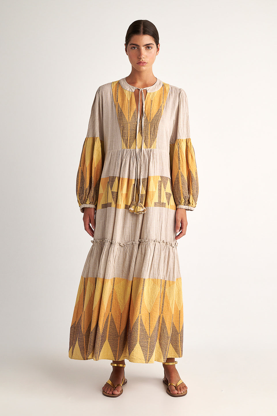 PEARL & CAVIAR OF GREECE - SAMPLE S/M -S24P5065 - 100% COTTON