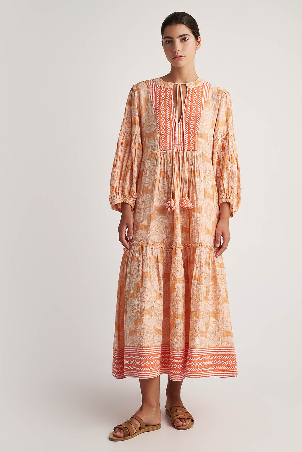 PEARL & CAVIAR OF GREECE - SAMPLE S/M -S24P5068 - SILK COTTON VISCOSE